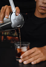 Cocktail Strainer Set with Stainless Steel Stirring Spoon, Hawthorne, Julep, Fine-Mesh Strainer